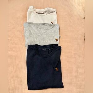 Abercrombie & Fitch 3 T-shirts ultra soft ,